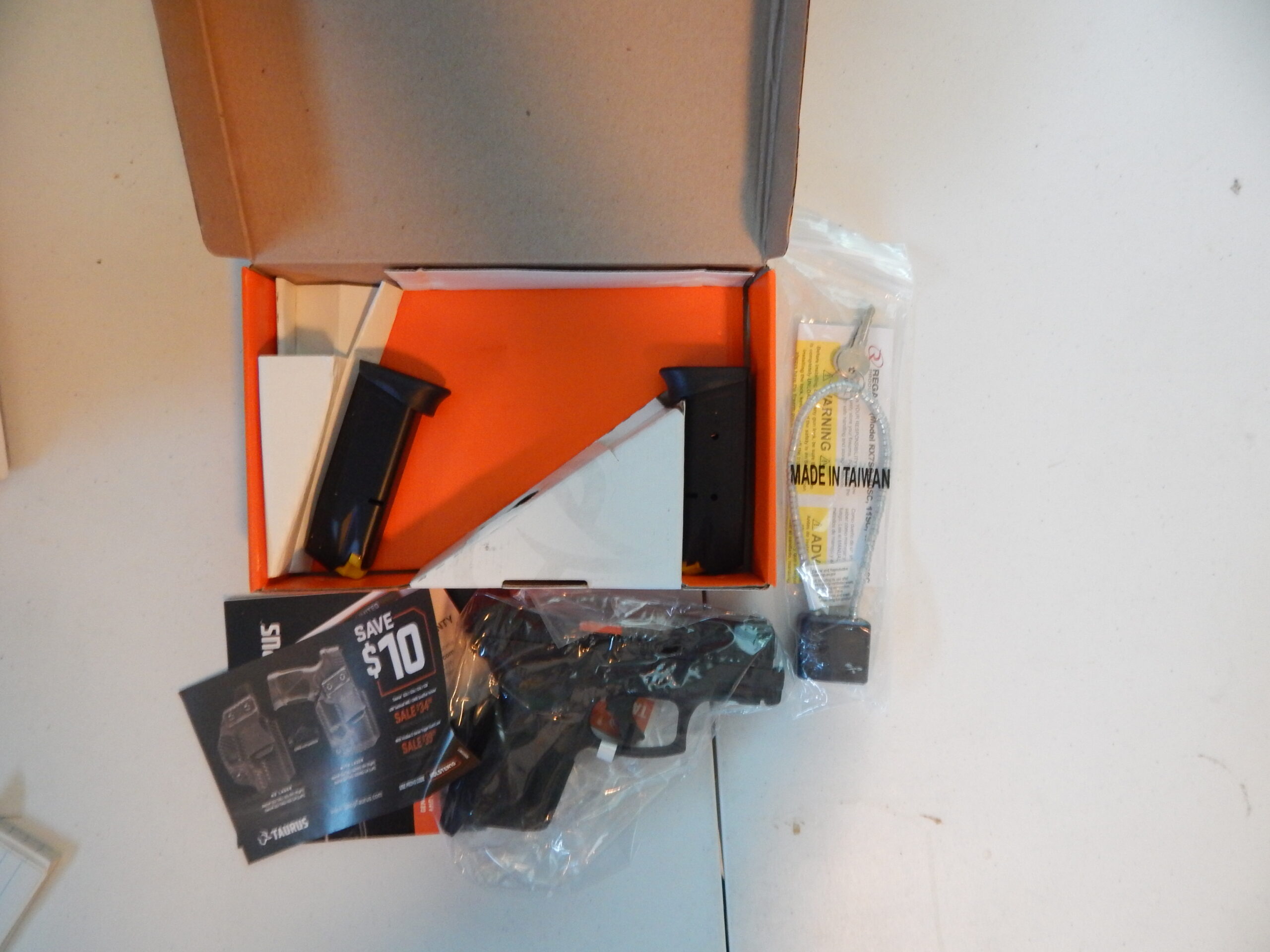 Taurus G3C 931 9mm, W optic ready