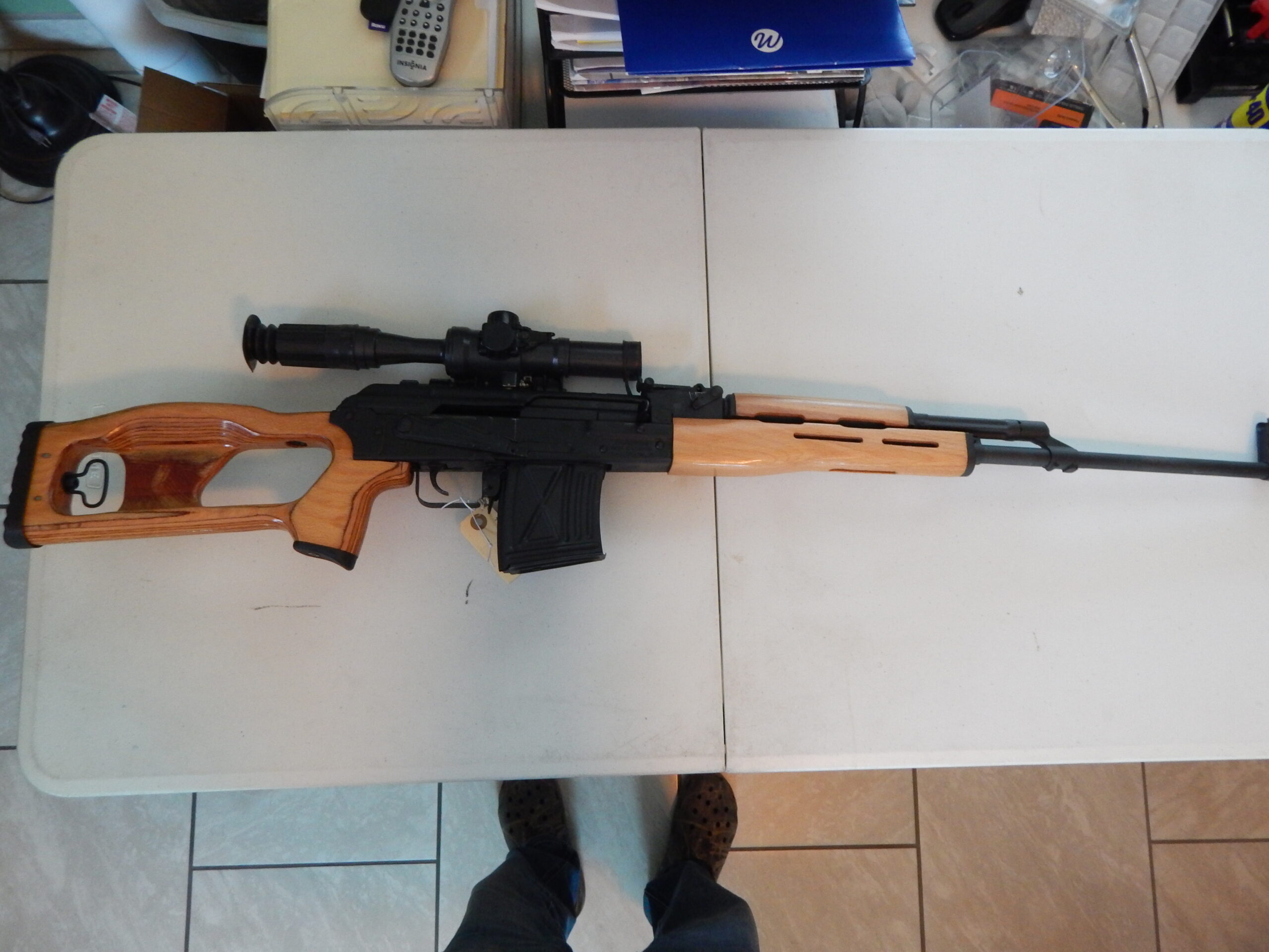 Century Arms PSL 54 762 X 54R W/ Russian Scope