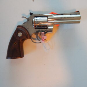 Colt Python 357 Mag Wood grips SS