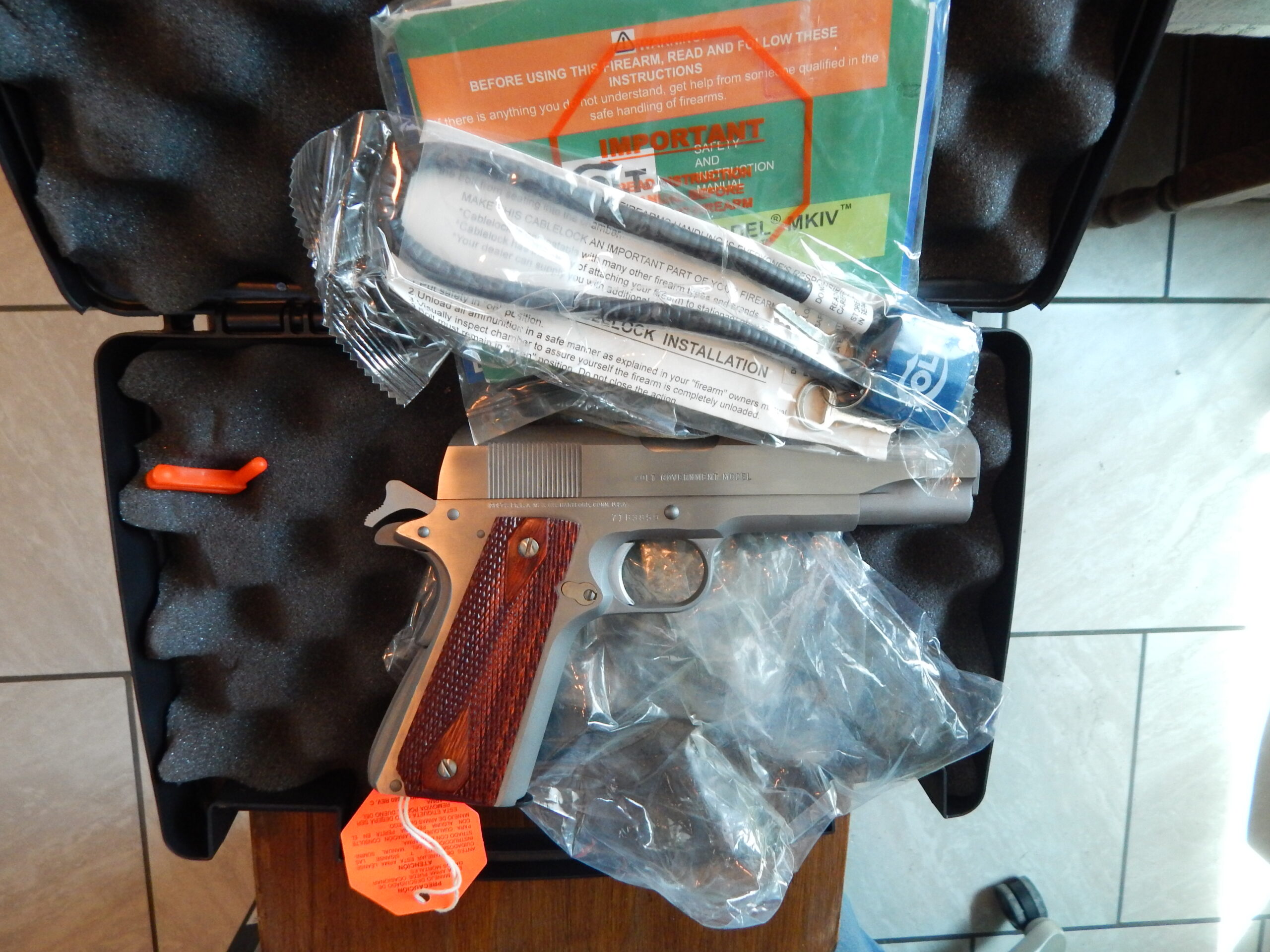 NEW Colt MK IV Series 70 Government Model 1911 45acp