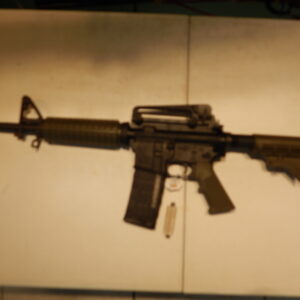 R-GUNS AR-15 556 NATO W/carry handle and open sights