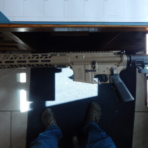 FMH AR-15 IN FDE 223 Wylde MLOC rail