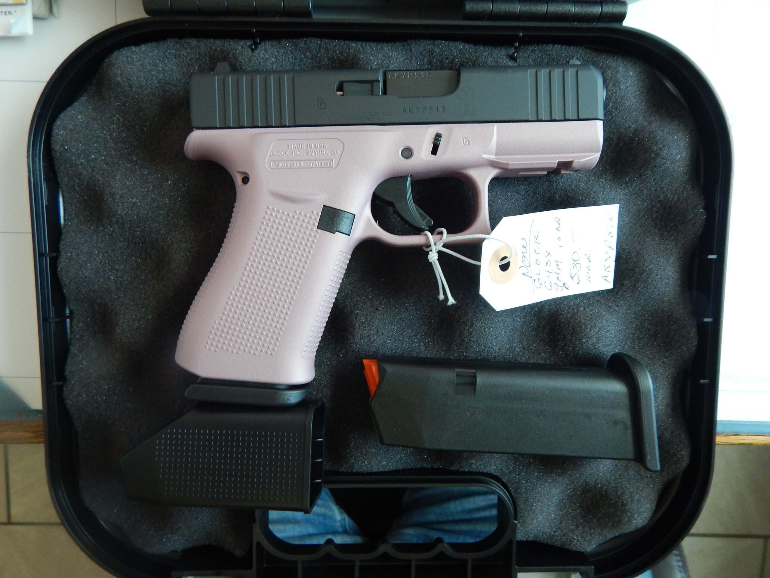 Glock G43 X 9mm 10 rd