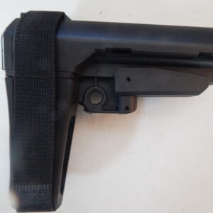 SBA AR-15 Pistol Brace Fits on standard Carbine MIL-SPEC Buffer Tube