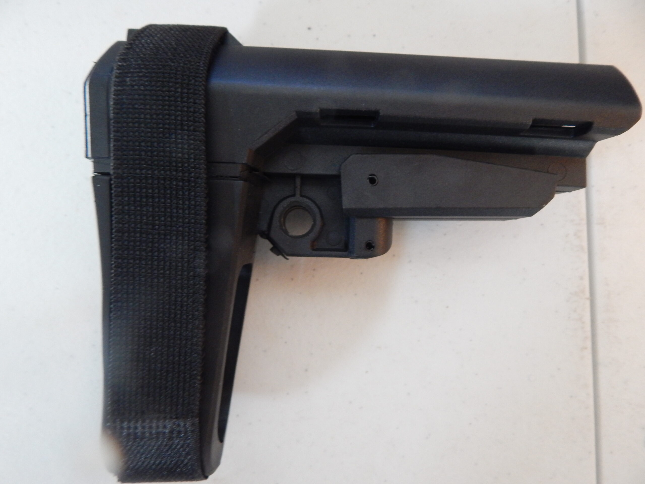 SBA AR-15 Pistol Brace Fits on standard Carbine MIL-SPEC Buffer Tube