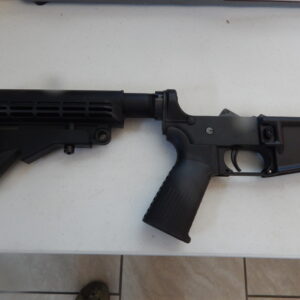 BEAR CREEK AR 15 COMPLETE LOWER W/ RIFLE STOCK