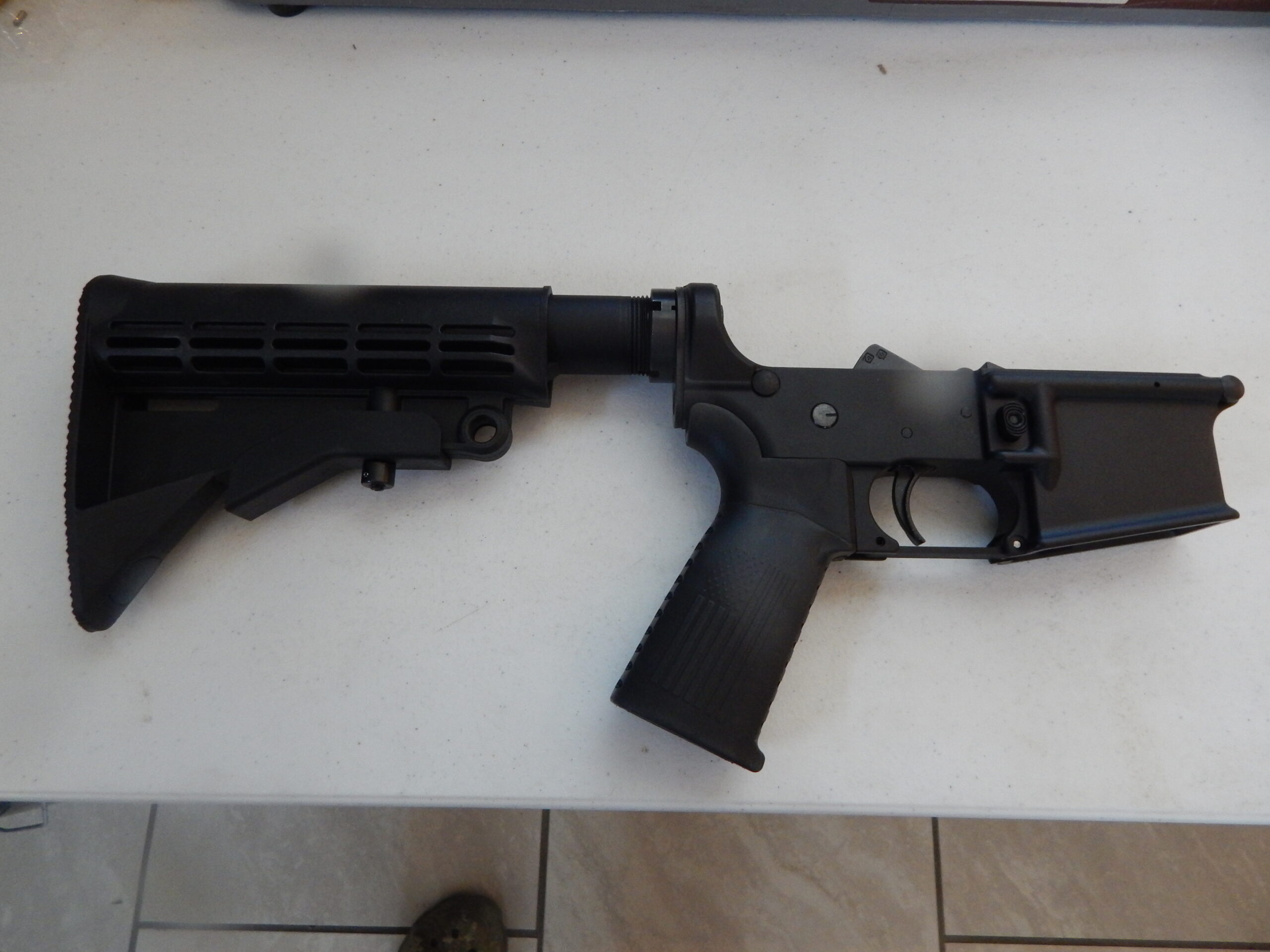 BEAR CREEK AR 15 COMPLETE LOWER W/ RIFLE STOCK