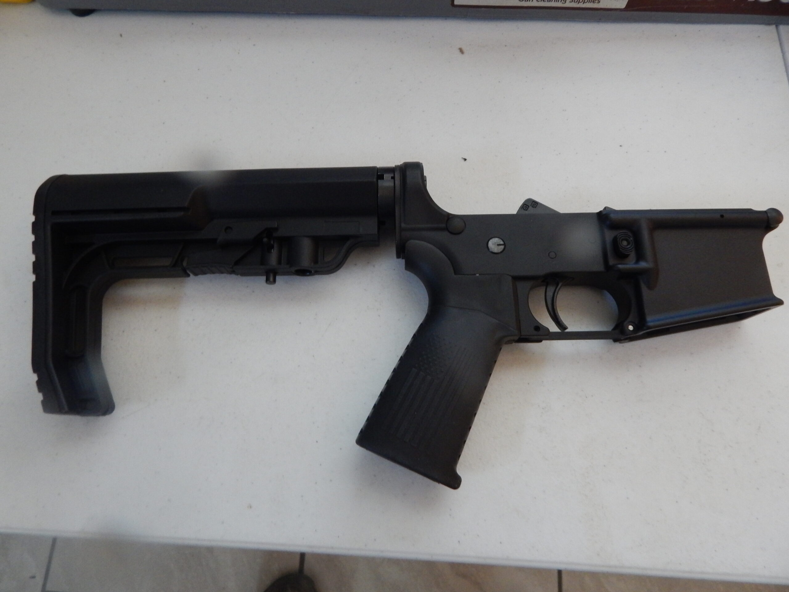 BEAR CREEK AR 15 COMPLETE LOWER W/ RIFLE STOCK