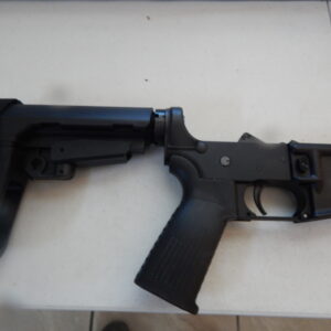 BEAR CREEK AR 15 COMPLETE LOWER W/ SBA PISTOL STOCK