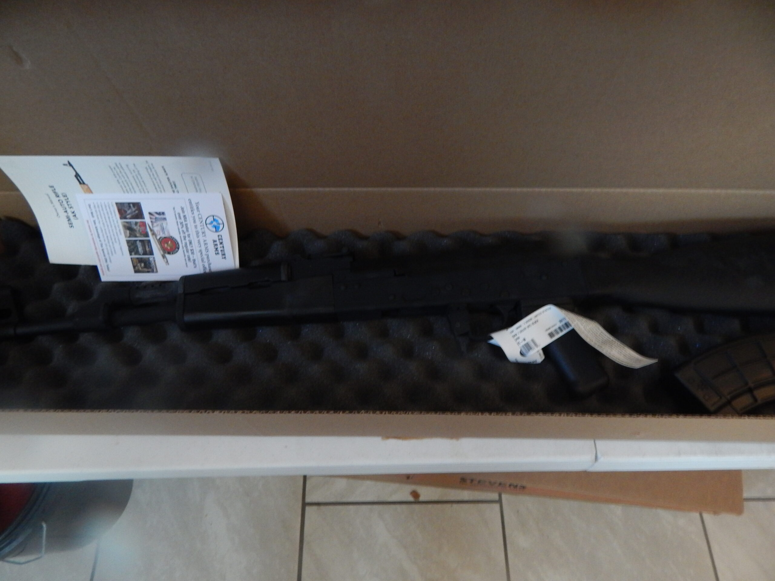 CENTURY ARMS VSKA AR 47 IN 762X39 POYLMER STOCK