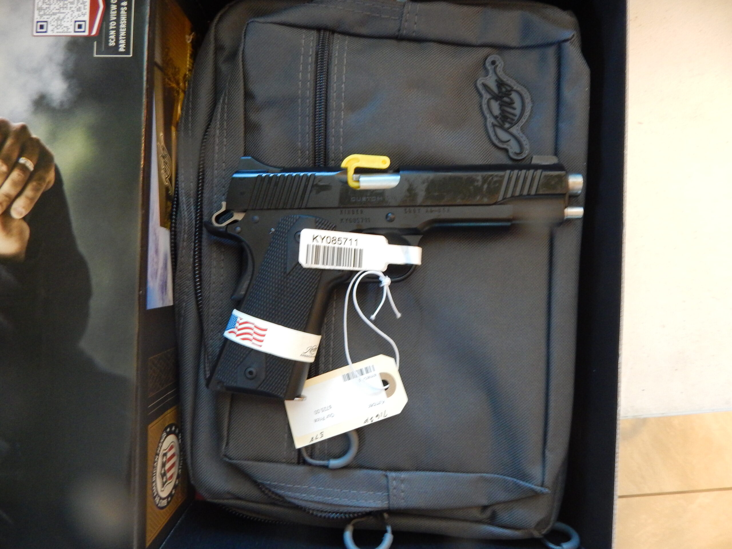 KIMBER CUSTOM LW SHADOW LIBERTY 45 ACP, 5" 8+1
